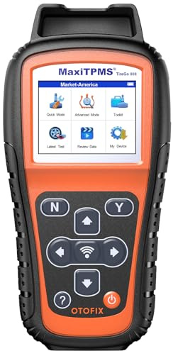 OTOFIX TireGO 808 TPMS Programming Tool, 2026 Newest WiFi TPMS Scan Tool Relearn Activate All TPMS Sensors, Program MX-Sensor (315/433MHz),TPMS Diagnostics & Reset, One Click Fr.ee Updating