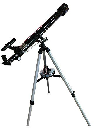 BYERZ Teleskop für Kinder, Erwachsene, Anfänger, 60 mm Öffnung, 900 mm AZ, astronomisches Refraktor-Teleskop, BAK4-Prisma, FMC-Linsenteleskop für Astronomie mit Stativ zur Beobachtung von Mond und