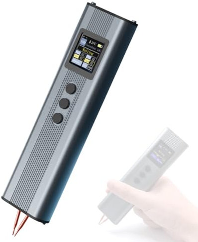 Saldatrice a punti portatile regolabile con display digitale a 11 marce con doppia uscita a impulsi per la saldatura di vari tipi di batterie e lamiere di nichel da 0,1-0,3 mm