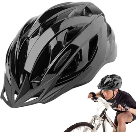 Fahrradhelm - Sporthelm | Verstellbarer Kopfschutz Mit Kinnriemen Belüftungssystem Für Damen Herren Outdoor Alltag