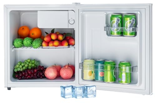 Smad 48L Table Top Mini Drink Counter Fridge, 39dB, 6 Gears, 0-10°C