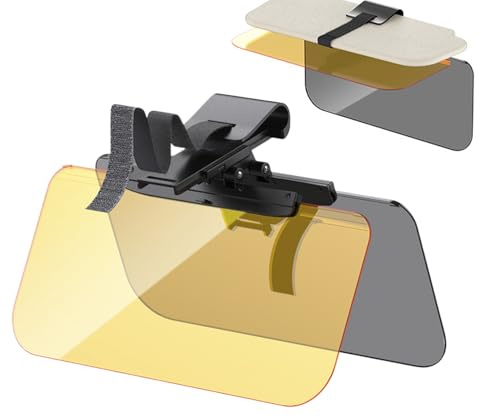 Pare-soleil de voiture avec protection solaire - Pare-soleil pour pare-brise de voiture | Lunettes de protection avec filtre anti-UV pour la sécurité de conduite pour conducteurs de Suv camions et