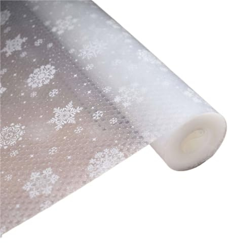 JCXIOC Rivestimento Scaffali 1 rotolo di rivestimento for ripiani, antiadesivo, for frigorifero e cassetti della cucina, impermeabile e resistente, tovagliette for frigorifero e credenza(300x45cm)