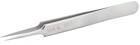 Weller Erem 5SASL Pinzas de Precisión con Extremos Muy Puntiagudos, 110 mm
