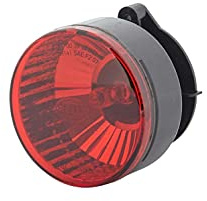 HELLA 2NE 009 001-127 Nebelschlussleuchte - Halogen - 24V - Einbau - Lichtscheibenfarbe: rot