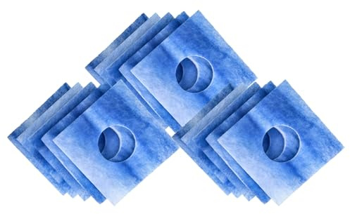 vhbw 15x Luftfilter kompatibel mit Limodor/Limot F-Serie LF, D, ELF Lüfter, Ventilator, Lüftungsgerät