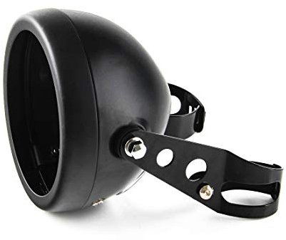 SKUNTUGUANG 5 3/4 5,75 Zoll Led Scheinwerfer Housing Bracket Eimer für Motorrad Schwarz