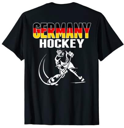Deutschland Eishockey-Liebhaber Trikot - Deutsche Hockeymannschaft Fans T-Shirt