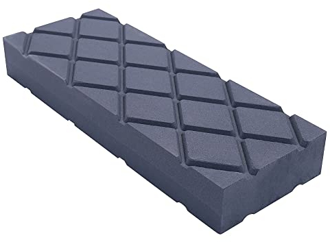 Bruafsir Piedra de aplanamiento Grande - Aplanamiento de Piedras de Afilado Grueso/Fino de Doble Grano - Diamond Grooves Whetstone Fixer