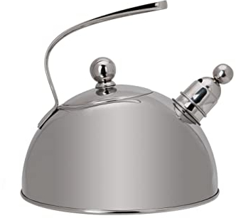 Cosy & Trendy Bouilloire sifflante Classic 2.5L-Acier inoxydable-Tous feux