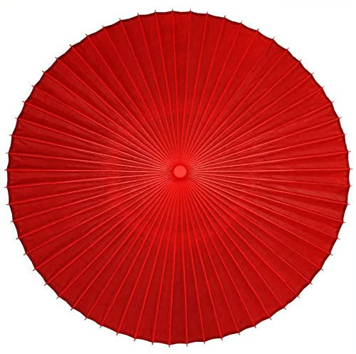 Parasol De Jardin Parasol En Papier Huilé 143cm/170cm/200cm, Mât De Parapluie En Bambou, Parapluie Rond Pour Balcon Extérieur, Pour Gazebo Jardin Plage Cour Extérieure Ombrage ( Size : 143cm/4.7ft )
