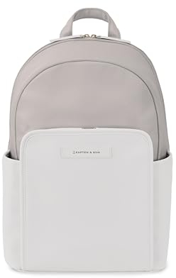 Kapten & Son Rucksack Aalborg Muted Clay | Unisex | Stylischer & Praktischer 12L Rucksack | Ideal für Uni, Schule, Büro | Vegan & Wasserabweisend | 14 Laptopfach