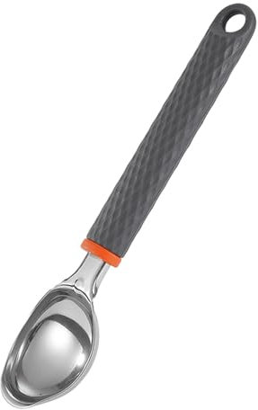 Steel Ice Cream Spoon, Pastry Curling Wheel, Manual Ergonomic Crust Cutter | Cookie Spoons for Ice Cream, Fluted Pastry Wheel, Clearing Kitchen Gadget