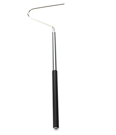 ISTOVO Adjustable hook in stainless steel tool for Reptile snake lizard frog