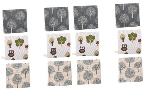 HAPINARY 2 Sets Tragbare Serviettentasche Aufbewahrungstasche Für Servietten Und Wiederverwendbare Windeltasche Multifunktional Für Outdoor-aktivitäten 6 Stück * 2