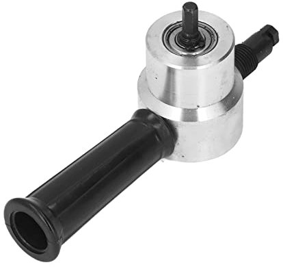 Cisaille à Métal, Accessoire de Forage, Grignoteuse à Métal, Grignoteuse à Tôle avec Grignoteuse électrique à Double Tête de Taille Compacte, Grignoteuse à Métal, Grignoteuse de