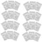 MUCKLILY 100St Mainboard-Tasche Thermal Bag säcke gegen Feuchtigkeit Insulation Bag Shielding Bag Anti-Static Bag Mainboard Pouch abschirmende Chipstüte abschirmende Mainboardtasche Silver