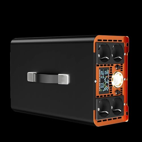 Inversor Corriente Inversor Onda Pura 12 V 220 V 230 V 3000 W 5000 W 6000 W 7000 W 10000 W Transformador Potencia Convertidor para Electrodomésticos Coche(EU-7000W-24V-220V)