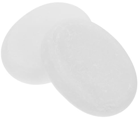 WEKADRIN Set Eleganti e Sofisticate Pietre da Massaggio in Marmo Bianco 2 Pezzi Rilassamento Profondo per Oli Essenziali per Uso Spa e Casa