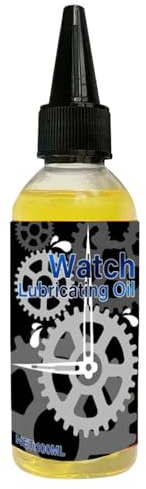 Huile D'Horloges | Lubrifiant Pour Montre 100ml,Huile Lubrifiante - Pour Machine À Coudre Serrure Charnière Roulement Horlogerie Moulinet De Pêche Porte
