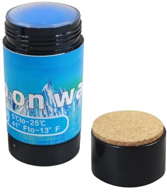 Ski Waxing Cream - 70g Performance Improver, 1 Piece Alpine Glide Lubricant For Speed Enhancement, Snowboard Coating Wax Stick With Applicator, Winter Sports, Friction Reducer For Snow Slopes