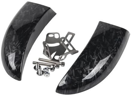 BYGRPLI Conducto de Aire de Pinza de Freno Conductos de Aire de refrigeración de Disco Delantero para Motocicleta Honda CBR650R CB650R CB CBR650R 650R 2019-2024(B 1 Set)