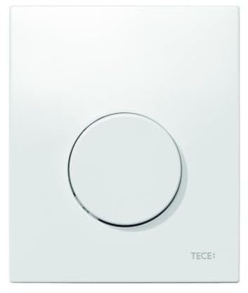 TECEloop Urinal Betätigungsplatte (Spülmenge verstellbar, Maße 100x120x6 mm) kunststoff weiß, 9242600