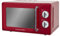 Russell Hobbs RHRETMM705R-N 17 L 700 W Red Compact Retro Solo Manual Microwave with 5 Power Levels, Timer, Defrost Setting, Easy Clean