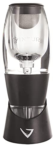 Vinturi Wine Aerator, Red Wine, Black
