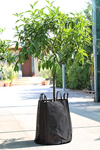 Pokugiardini, Baggy Planter®- strapazierfähige und platzsparende Pflanztaschen in unterschiedlichen Größen: T100, Vol. 100 Liter, 3 Stück