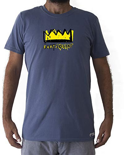 GAMBA TARONJA BARTSQUIAT - Camiseta Bart Simpson - Camiseta Basquiat - The Simpson - Jean Michael Basquiat (L)