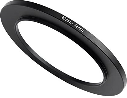62mm to 82mm Step Up Ring filter adapter applicable to all brands of UV ND CPL filter (62mm-82mm)