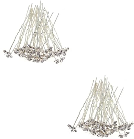 FRCOLOR 38stücke Teiliges Braut Haarschmuck Mit Eleganten Haarspangen Und Kristallverzierung Für Hochzeiten Und Brautpartys Weißes Design Für Stilvolle Brautfrisuren