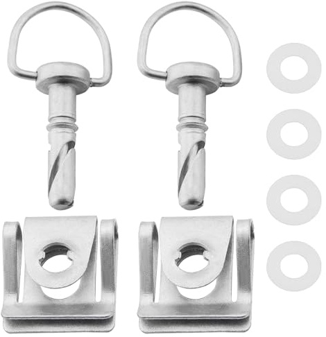 EMSea Lot de 2 écrous rotatifs pour couvercle de moteur de voiture 4519880067 A4519880067 compatibles avec Smart 451 et Smart Fortwo 2007-2015