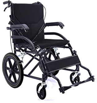 Máquina Manual De Desplazamiento De Silla De Ruedas Móvil Cómoda Para Exteriores, Transporte Plegable Ligero Máquina De Desplazamiento De Silla De Ruedas Móvil Cómoda Para Exteriores, Viaje Portátil