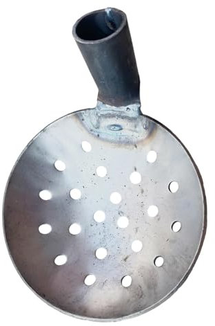 Cuchara de basura de hierro resistente, pala de barro de metal para una limpieza eficiente, cuchara de agua para drenaje, fugas, alcantarillado, desagües, jardinería