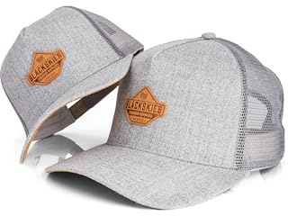 Blackskies® Essentials Trucker Cap - 2er-Set Eltern Kinder - Partnerlook Baseball Cap Mutter-Vater-Kind Geschenk Mini-Me Basecap Papa-Sohn & Mama-Tochter