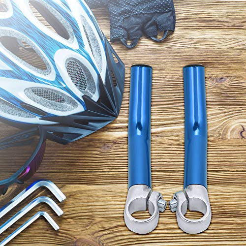 ChengyuWei Lenkerende aus Aluminiumlegierung für den Mountainbike-Lenker – leicht und für Radfahrer zu installieren (Blue)