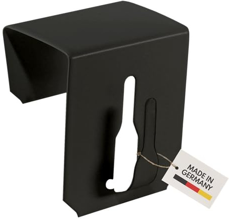 10x Fensterhaken Dekohaken Fensterklipp für Fensterdekoration wie Lichterketten, Weihnachtssterne, Lichtervorhänge, Osterdekoration, Fensterbilder uvm. (anthrazit, Klemmbereich 15-20 mm)