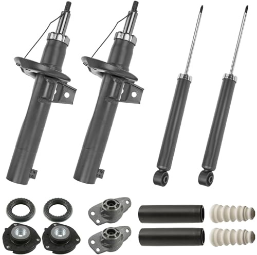 4xSTOSSDÄMPFER Ø 55mm+Febi Domlager vorne+hinten