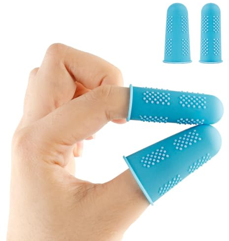 IMIKEYA Industrial Finger Cover Heat-Proof Finger Sleeve 12Pcs Food-Grade Silicone Gel Skidproof Protective Gloves for Work Safety and Injury Prevention in Industrial Environments
