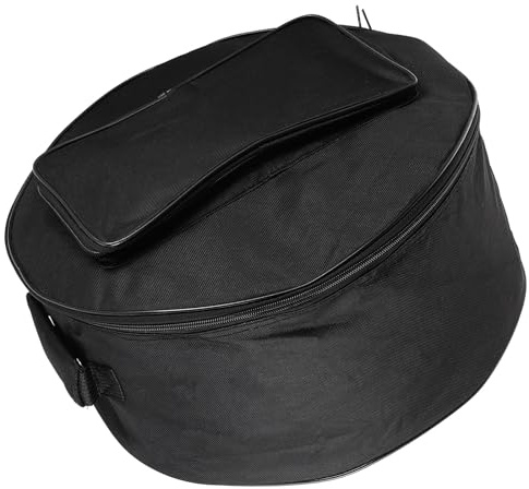 Alipis Gepolsterte Snare Drum Tasche aus Atmungsaktivem Oxfordstoff mit Tragbarem Gurt für Outdoor Auftritte Komfortabel und Robust 13 14 Zoll Snare Drum Case