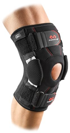 McDavid Hinged Knee Brace for Men & Women, Maximum Knee Support & Compression for Stability & Recovery, Ligament, Hyperextension Support - X-LARGE