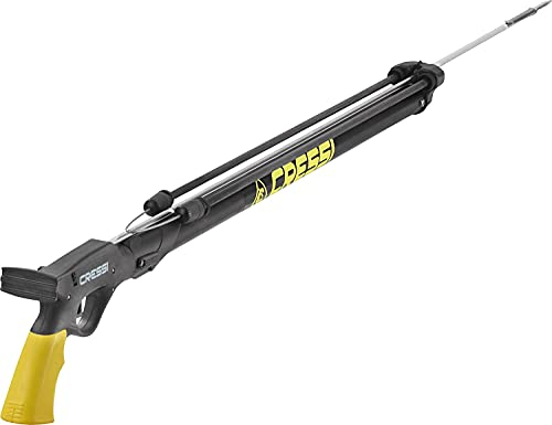 Cressi Sioux Fucile Pesca Subacquea, Unisex – Adulto, Nero, 75 cm