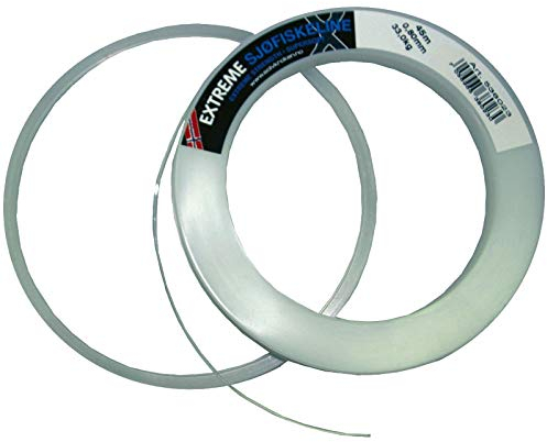 Solvkroken Extreme Vorfachmaterial 0,60mm 19,5kg 45m - Vorfachschnur zum Meeresangeln, monofile Schnur, Meeresvorfach, Angelschnur