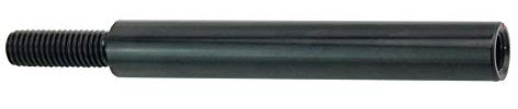Racing JDM Schaltknauf Verlängerung schwarz für manuelle Schalthebel M12x1,25 erweitert (M12x1,25 8,9 cm)