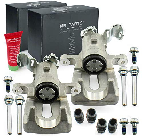 NB PARTS 2x Bremssattel Bremszange hinten passend für Renault Clio III BR0 CR0 Modus Grand Modus