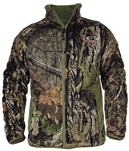 EHG Elite Berber Fleece Kenai Camo Quiet Hunting Jacket (MO Break Up Country, S)