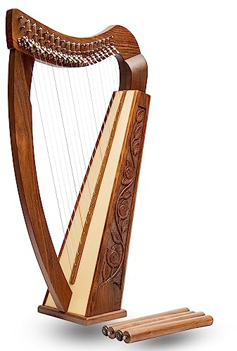 Trinity Harfe mit 19 Saiten, Palisander