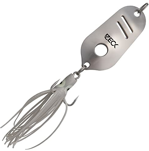 Zeck Blinker zum Wallerfischen - Blinker Jörg Octo Spoon - Silver